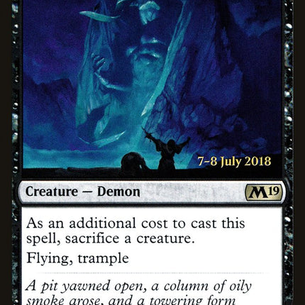 Demon of Catastrophes [Core Set 2019 Prerelease Promos]