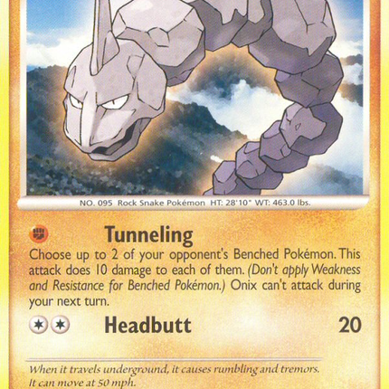 Onix (92/130) [Diamond & Pearl: Base Set]