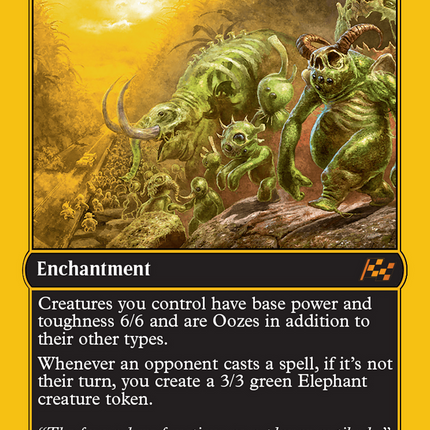 March of the World Ooze (First-Place Foil) [Aetherdrift]