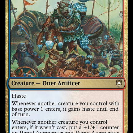 Rapid Augmenter [Bloomburrow Commander]