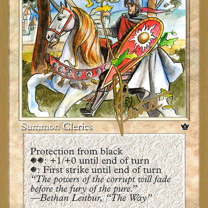 Order of Leitbur (Male) (Bertrand Lestree) [Pro Tour Collector Set]