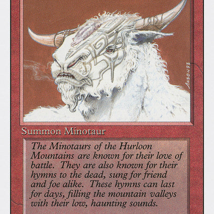 Hurloon Minotaur [Revised Edition]