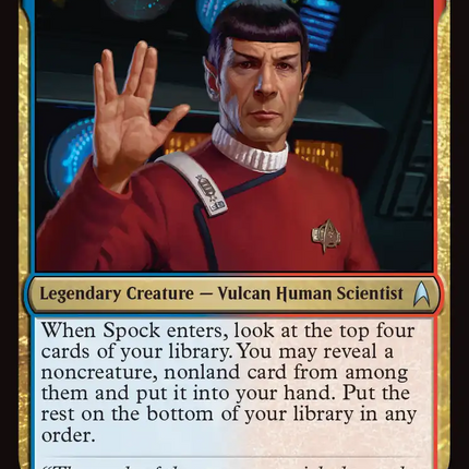 Spock, Always Your Friend [Star Trek]