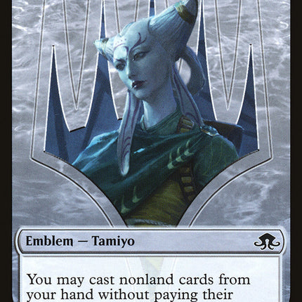Tamiyo, Field Researcher Emblem [Eldritch Moon Tokens]