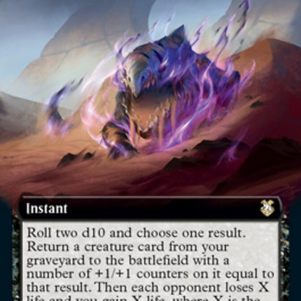 Grave Endeavor (Extended Art) [Dungeons & Dragons: Adventures in the Forgotten Realms Commander]