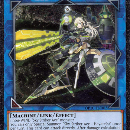 Sky Striker Ace - Hayate [OP10-EN002] Ultimate Rare