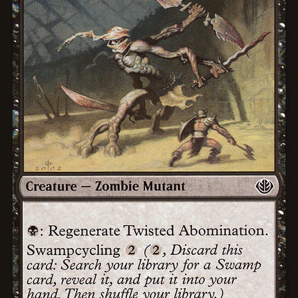 Twisted Abomination (Garruk vs. Liliana) [Duel Decks Anthology]