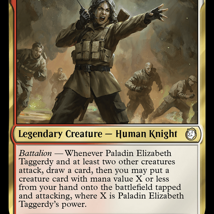 Paladin Elizabeth Taggerdy (Surge Foil) [Fallout]