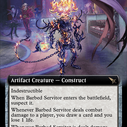 Barbed Servitor (Extended Art) [Murders at Karlov Manor]