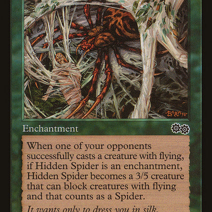 Hidden Spider [Urza's Saga]