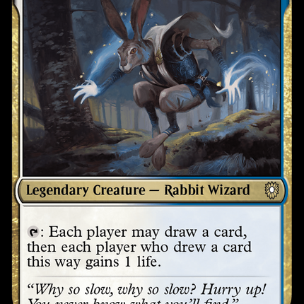 Kwain, Itinerant Meddler [Bloomburrow Commander]