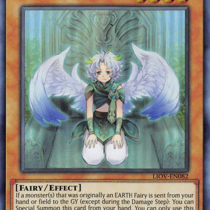 Thron the Disciplined Angel [LIOV-EN082] Super Rare