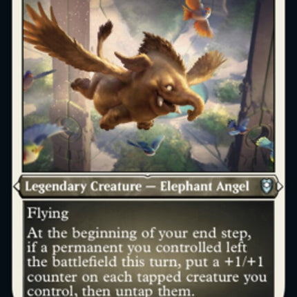 Lulu, Loyal Hollyphant (Foil Etched) [Commander Legends: Battle for Baldur's Gate]