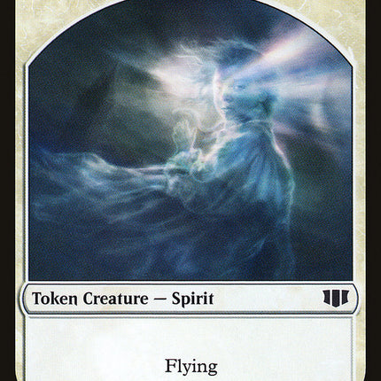 Soldier // Spirit Double-Sided Token [Commander 2014 Tokens]