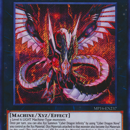 Cyber Dragon Infinity [MP16-EN237] Secret Rare