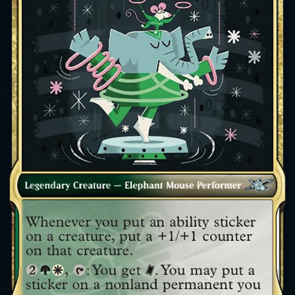 Tusk and Whiskers (Showcase) (Galaxy Foil) [Unfinity]