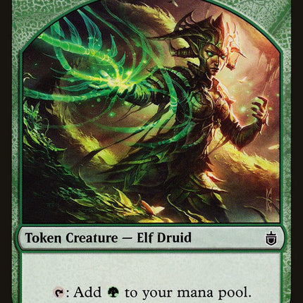 Elf Druid Token [Commander Anthology Tokens]