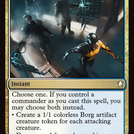 Collective Override (Surge Foil) [Star Trek Commander]