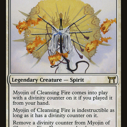 Myojin of Cleansing Fire [Champions of Kamigawa]