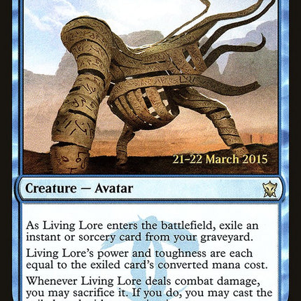 Living Lore [Dragons of Tarkir Prerelease Promos]