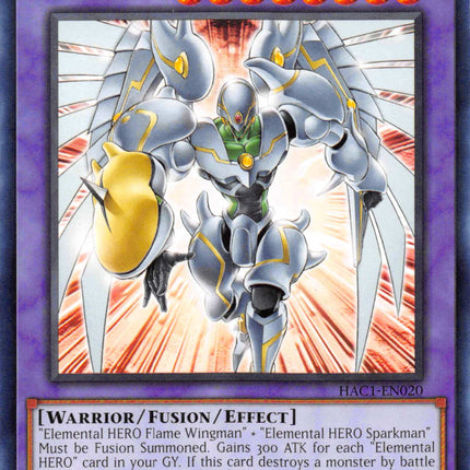 Elemental HERO Shining Flare Wingman [HAC1-EN020] Common