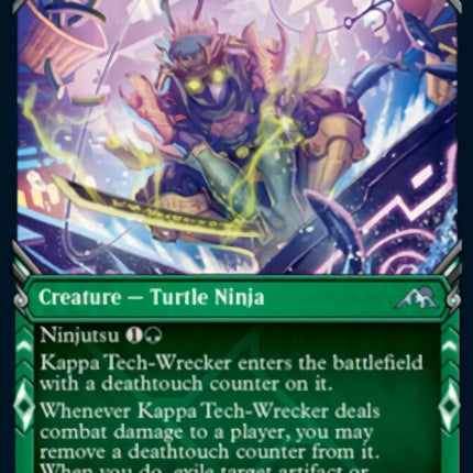 Kappa Tech-Wrecker (Showcase Ninja) [Kamigawa: Neon Dynasty]