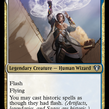 Raff Capashen, Ship's Mage [Commander Masters]