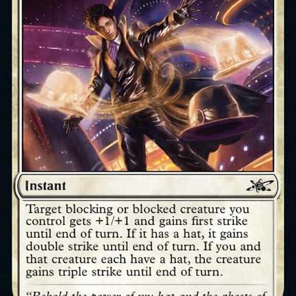 Hat Trick (Galaxy Foil) [Unfinity]