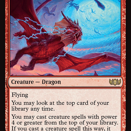 Thundermane Dragon [Tarkir: Dragonstorm Commander]