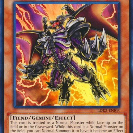 Red-Eyes Archfiend of Lightning [LDK2-ENJ03] Common