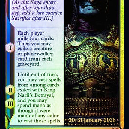 King Narfi's Betrayal [Kaldheim Prerelease Promos]
