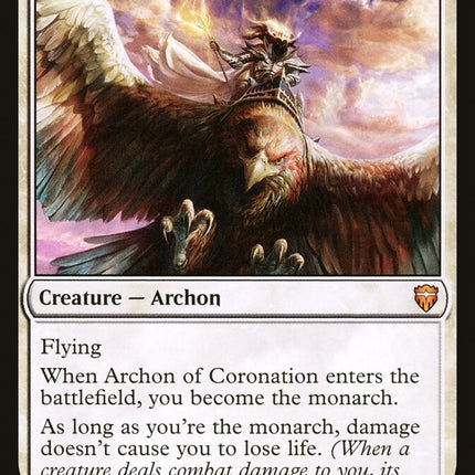 Archon of Coronation [Commander Legends]