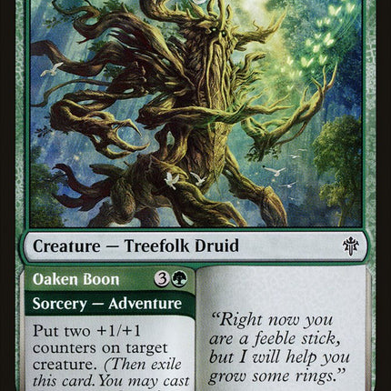 Tuinvale Treefolk // Oaken Boon [Throne of Eldraine]