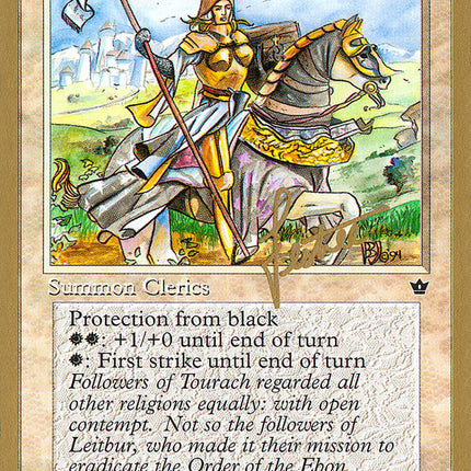 Order of Leitbur (Female) (Bertrand Lestree) [Pro Tour Collector Set]
