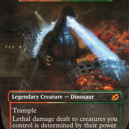 Zilortha, Strength Incarnate - Godzilla, King of the Monsters (Buy-A-Box) [Ikoria: Lair of Behemoths Promos]