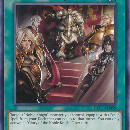 Glory of the Noble Knights [EXFO-EN059] Rare