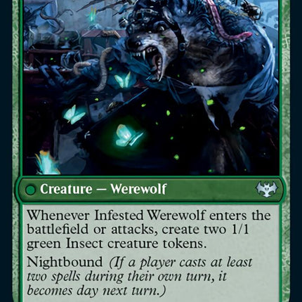 Infestation Expert // Infested Werewolf [Innistrad: Crimson Vow]