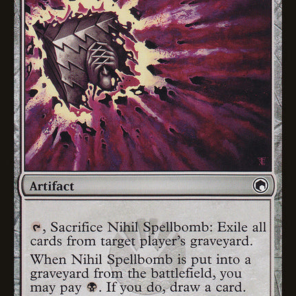 Nihil Spellbomb [Scars of Mirrodin]