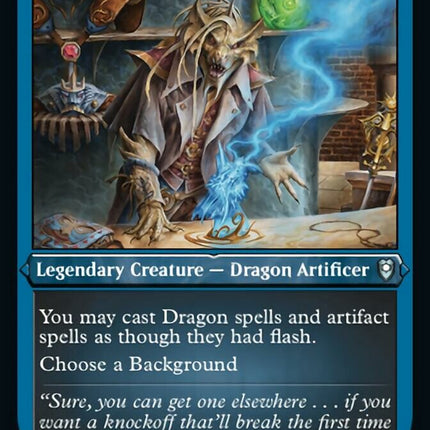Renari, Merchant of Marvels (Foil Etched) [Commander Legends: Battle for Baldur's Gate]