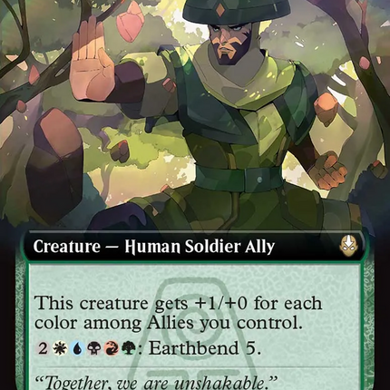Earthen Ally (Extended Art) [Avatar: The Last Airbender]