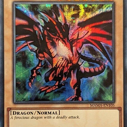 Red-Eyes Black Dragon [MAMA-EN105] Ultra Pharaoh's Rare