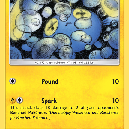 Chinchou (49/168) [Sun & Moon: Celestial Storm]
