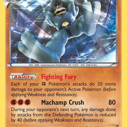 Machamp (42/83) (Theme Deck Exclusive) [XY: Furious Fists]