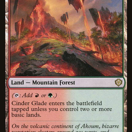 Cinder Glade [Starter Commander Decks]