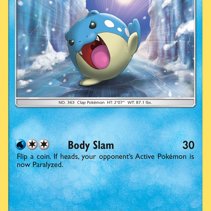 Spheal (50/236) [Sun & Moon: Cosmic Eclipse]