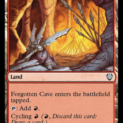 Forgotten Cave [Phyrexia: All Will Be One Commander]