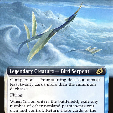 Yorion, Sky Nomad (Extended Art) [Ikoria: Lair of Behemoths]