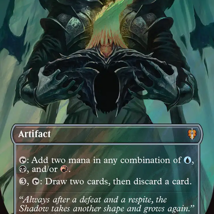 Relic of Sauron (Borderless) (Surge Foil) [The Hobbit: Eternal-Legal]