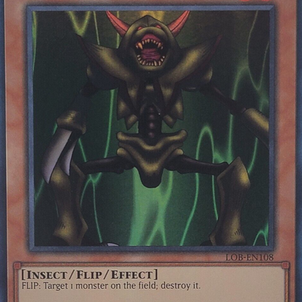 Man-Eater Bug (25th Anniversary) [LOB-EN108] Super Rare