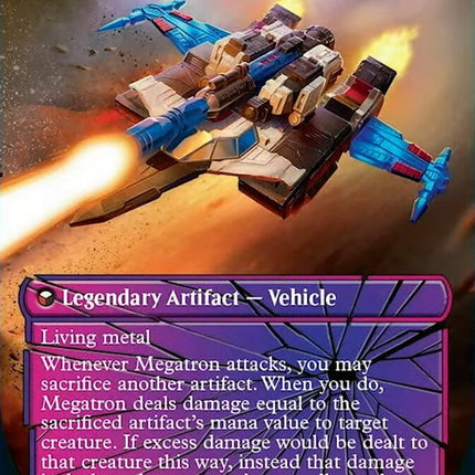 Megatron, Tyrant // Megatron, Destructive Force (Shattered Glass) [Transformers]